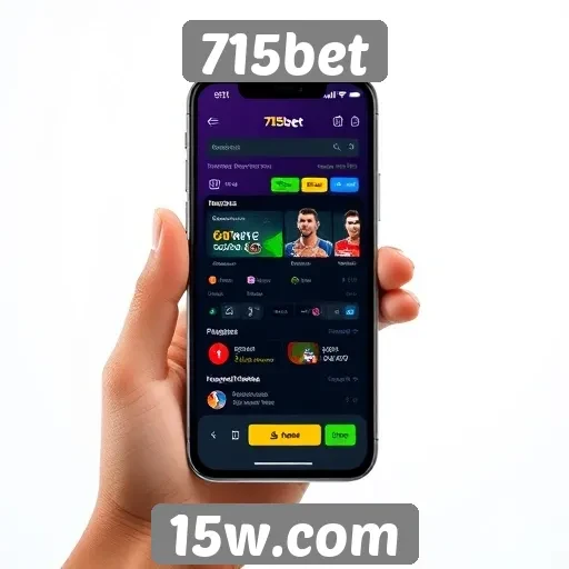 Acessibilidade mobile do site 715bet é elogiada