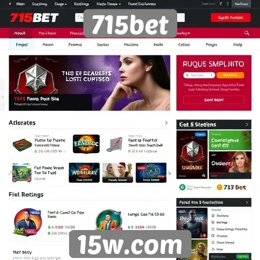 Análise de segurança do site 715bet